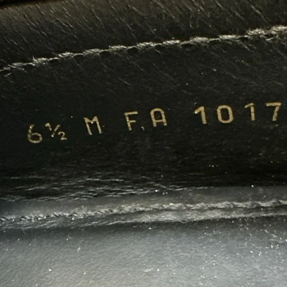 Louis Vuitton Suede Driving Loafers Men's 6.5 Black LV Hardware Made Italy - Picture 14 of 16